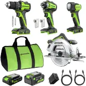 Greenworks Conjunto de 4 piezas