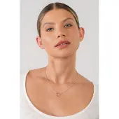 Purelei Bloom Kette Rosegold Talla: OS | Collares Outlet | Mujer | Rosa