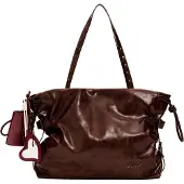 Desigual , Bolso Shopping Grande, Poliuretano, MarróN, U