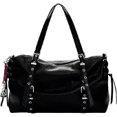 Desigual , Bolso Shopping Grande, Poliuretano, Negro, U