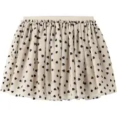 Name it Falda beige / gris oscuro