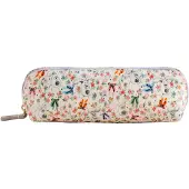 Cath Kidston Estuche 'Wallace and Gromit' ecru / azul claro / naranja oscuro / negro