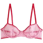 Next Sujetador rosa / rojo