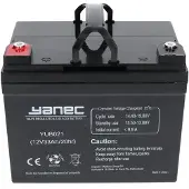 YANEC Batería Loodaccu, 12V, 33Ah