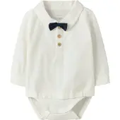 Name it Pijama entero/body 'NBMNOLLER' navy / blanco lana