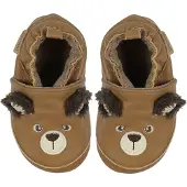 En fant Zapatillas de casa crema / caramelo / marrón oscuro