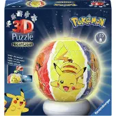 Ravensburger Lámpara Puzzle-ball Nightlight Pokémon 72p (12008053)
