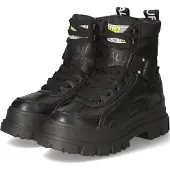 Buffalo Botines con cordones 'Aspha' negro