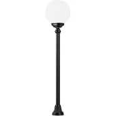 LCD Bolardo luminoso 1142, pantalla bola, negro/blanco