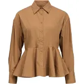 Object Blusa 'OBJKenny' marrón claro