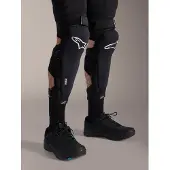 Alpinestars Protectores De Rodillas A-Impact Plasma Pro Black White