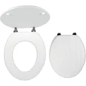 Novaservis Asiento de inodoro Ferro, blanco mate, modelo WC/PROVENCE