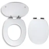 Novaservis Prestige: Asiento de inodoro Softclose, MDF, blanco (WC/SOFTMDF)