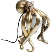 Kare design Lámpara de mesa Animal Octopus en oro