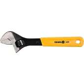 VOREL Llave de tubo de 250 mm con mango de goma