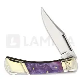Rough Ryder Navaja Purple Swirl Lockback
