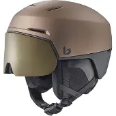 Bolle - Cascos esquís hombre - X-Fusion Tungsten Black Matte Photochromic Gold - Talla 59-62 cm - Marrón