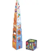 Janod Peluche The Four Seasons Square Pyramid