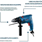 Bosch Taladro de impacto gsb 600