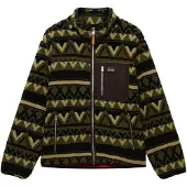 Superdry Sudadera Con Cremallera Abstract Fleece Through