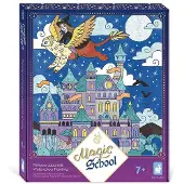 Janod Pintura De Acuarela De La Escuela De Magia