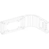 Schneider Conector en ángulo flexible , modelo KNA160DL4
