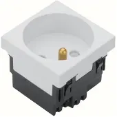 Hager EER1339010, Blanco, 45 mm, 40 mm, 45 mm