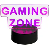 Mecharite Lámpara Led De Figura Gaming Zone