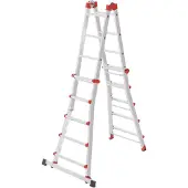 Hailo Escalera Telescópica M80 4x5