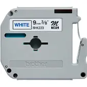 Brother M-K223BZ cinta azul sobre blanco 9 mm (original)