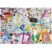 Educa Puzle De Collages De Viajes 1000 Piezas