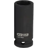 Ks Tools , llave hexagonal de impacto, larga, de 75 mm