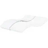 vidaXL Colchón de espuma blanco , 180x220 cm, firmeza H2/H3