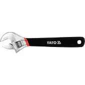 YATO Llave ajustable de 375 mm con mango de goma