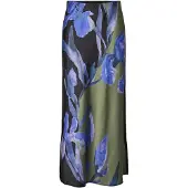 Y.A.S Falda 'YASPella' azul cielo / azul pastel / oliva / negro