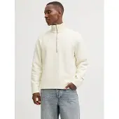 Jack & Jones Jack & JonesSudadera Con Media CremalleraXSBlanco