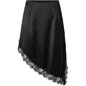 Pieces Falda 'EVY' negro