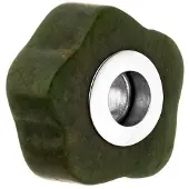 Purelei Colgante 'Flower' verde oscuro / plata