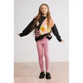 Desigual , Leggings punto lisos, NiñOs, Algodon, Rojo, 9/10