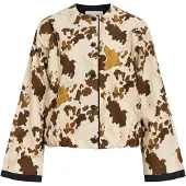 Object Chaqueta de entretiempo 'OBJMolina' camelo / beige claro / marrón / negro