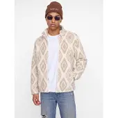 Jack & Jones Chaqueta polar piel / blanco lana