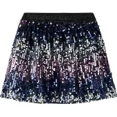 Name it Falda navy / lila / plata
