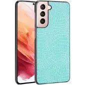 Lux-Case Funda Croco - Samsung Galaxy S21 Plus - Cian