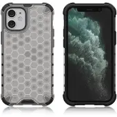 Lux-Case Funda Bofink Honeycomb iPhone 12 Mini - Blanca
