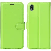 Lux-Case Funda flip clásica Sony Xperia Ace III - Verde