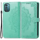 Lux-Case Funda Nokia G11 / G21 Flip Mandala - Verde