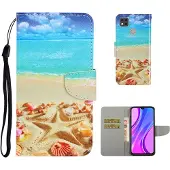 Lux-Case Funda abatible Wonderland Xiaomi Redmi 9C - Playa