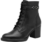 Tamaris Botines con cordones negro