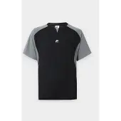 Nike Camiseta 'AIR WING' gris / negro