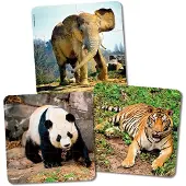 Miniland Set 3 Puzzles Pro: Animales Uv